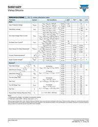 SI4501ADY-T1-GE3 Datasheet Page 2