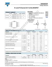 SI4532CDY-T1-GE3 Datasheet Cover