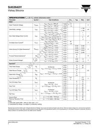 SI4539ADY-T1-GE3 Datasheet Page 2