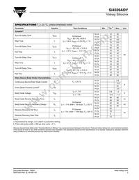 SI4559ADY-T1-E3 Datasheet Page 3