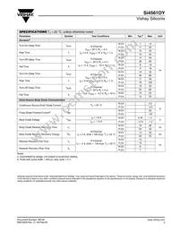 SI4561DY-T1-E3 Datasheet Page 3