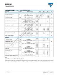 SI4562DY-T1-E3 Datasheet Page 2