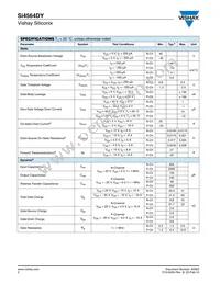 SI4564DY-T1-GE3 Datasheet Page 2