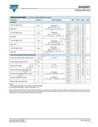 SI4564DY-T1-GE3 Datasheet Page 3