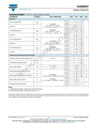 SI4590DY-T1-GE3 Datasheet Page 3