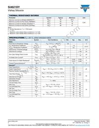 SI4621DY-T1-E3 Datasheet Page 2