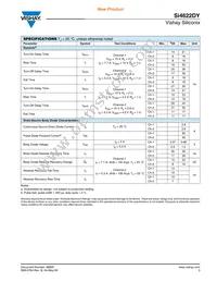 SI4622DY-T1-E3 Datasheet Page 3