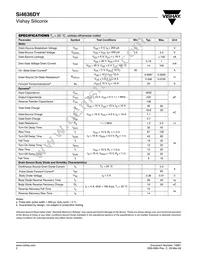 SI4636DY-T1-E3 Datasheet Page 2
