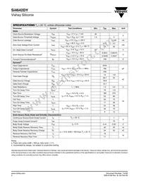 SI4642DY-T1-E3 Datasheet Page 2