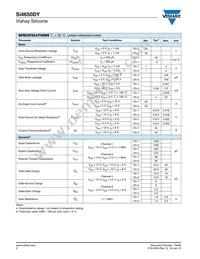 SI4650DY-T1-E3 Datasheet Page 2