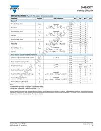 SI4650DY-T1-E3 Datasheet Page 3