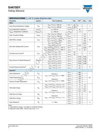SI4670DY-T1-E3 Datasheet Page 2