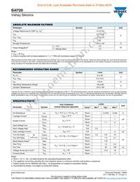 SI4720CY-T1-E3 Datasheet Page 2