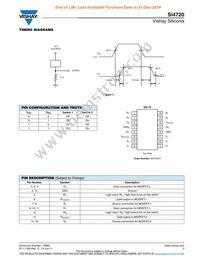 SI4720CY-T1-E3 Datasheet Page 3