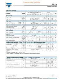 SI4724CY-T1-E3 Datasheet Page 3