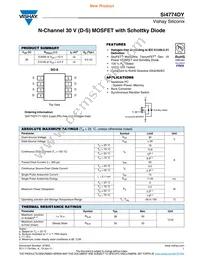 SI4774DY-T1-GE3 Datasheet Cover