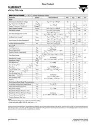 SI4804CDY-T1-E3 Datasheet Page 2