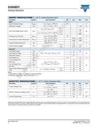 SI4808DY-T1-GE3 Datasheet Page 2