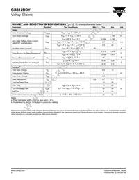 SI4812BDY-T1-E3 Datasheet Page 2