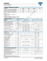 SI4823DY-T1-E3 Datasheet Page 2