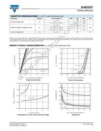 SI4823DY-T1-E3 Datasheet Page 3