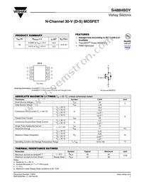 SI4884BDY-T1-GE3 Datasheet Cover