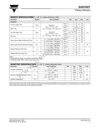 SI4916DY-T1-GE3 Datasheet Page 3