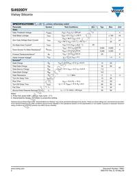 SI4920DY-T1-E3 Datasheet Page 2