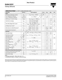 SI4941EDY-T1-E3 Datasheet Page 2