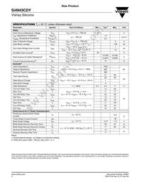 SI4943CDY-T1-E3 Datasheet Page 2