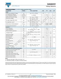 SI4946CDY-T1-GE3 Datasheet Page 2