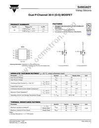 SI4953ADY-T1-GE3 Datasheet Cover