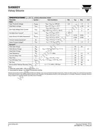 SI4966DY-T1-E3 Datasheet Page 2