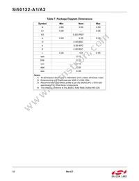 SI50122-A2-GMR Datasheet Page 12