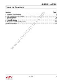 SI50122-A6-GMR Datasheet Page 3