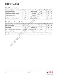 SI50122-A6-GMR Datasheet Page 6