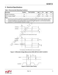 SI5013-D-GMR Datasheet Page 5