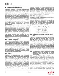 SI5013-D-GMR Datasheet Page 12