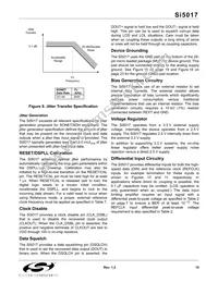 SI5017-BM Datasheet Page 15
