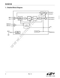 SI5018-B-GM Datasheet Page 4