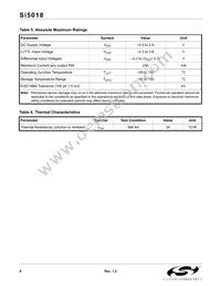 SI5018-BM Datasheet Page 8