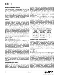 SI5018-BM Datasheet Page 10