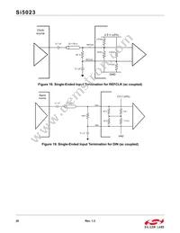 SI5023-D-GMR Datasheet Page 20