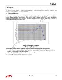 SI5040-D-GMR Datasheet Page 19