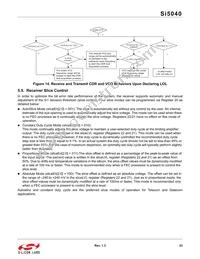 SI5040-D-GMR Datasheet Page 23