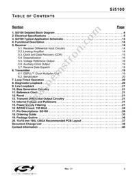 SI5100-F-BC Datasheet Page 3