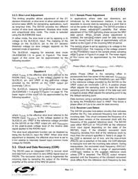 SI5100-F-BC Datasheet Page 15