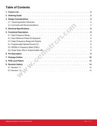 SI51210-A01AFM Datasheet Page 4