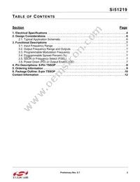 SI51219-A14BFTR Datasheet Page 3