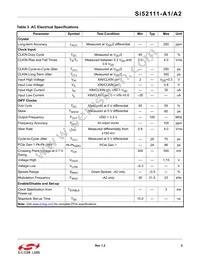 SI52111-A2-GTR Datasheet Page 5